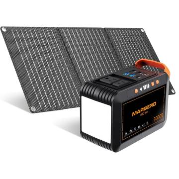Marbero 111Wh Solar Generator with Panels