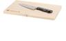 Snow Peak Cutting Board and Knife Set, Foldable, Natural Birch Wood, Stainless Steel Knife