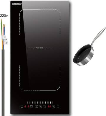 Karinear 12 Inch Induction Cooktop 2 Burners