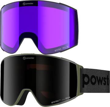 Powster Ski Goggles Snow OTG