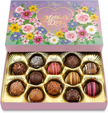 Gourmet Chocolate Assorted Truffles Gift Box