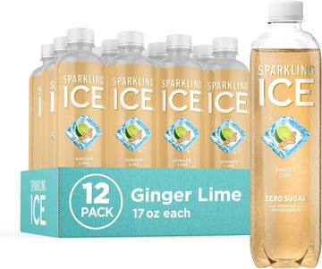 Dry Sparkling Beverage, Ginger & Lemon, 12 Oz Glass Bottle, Pack of 4