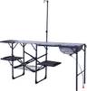 Master Cook Station Portable Folding Kitchen Table with Soft Shell Sink