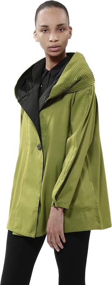 Plus Size Fashion Travel Raincoat