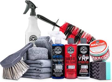 Chemical Guys Complete Wheel, Rim & Tire Care Kit, 10-Piece Detailing Set