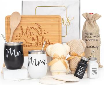 Wedding Gifts for Couple - Mr and Mrs Box