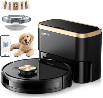 Jeting Robot Vacuum and Mop Combo, 6000Pa, Smart Mapping, Self-Emptying