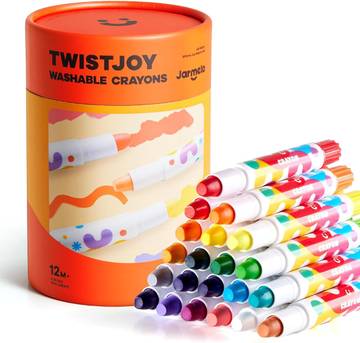 Jar Melo Jumbo Crayons for Toddlers