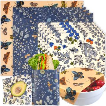 Bee's Wrap Assorted Reusable Beeswax Food Wraps