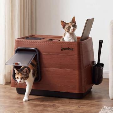 Tevila Stainless Steel Cat Litter Box