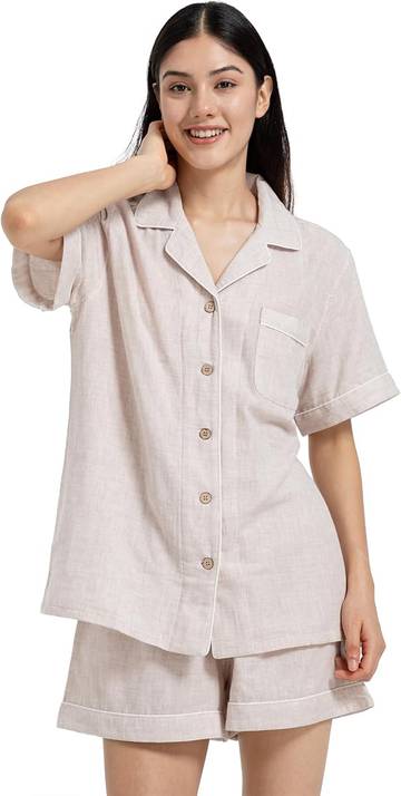 Reformation Linen Pajama Set
