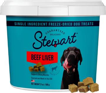 Single Ingredient Air-Dried Beef Liver Training Treats