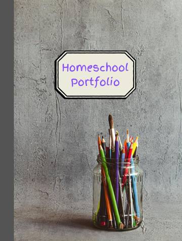 Creative Homeschool Portfolio for Kids