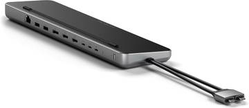 Satechi Aluminum USB-C Dual 4K HDMI Monitor Docking Station
