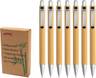 Onyx and Green Retractable Bamboo Gel Pens