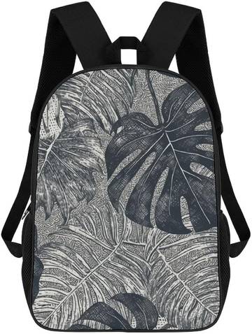 Monstera 17 inch Laptop Backpack