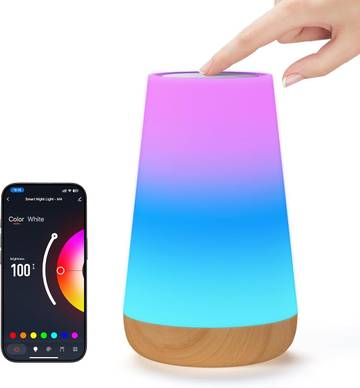 Lumiens Smart Operated LED Dimmable Bedside Lamp
