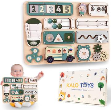 Kalotoys Large Montessori Busy Board