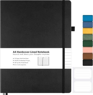 Large Hardcover Notebook