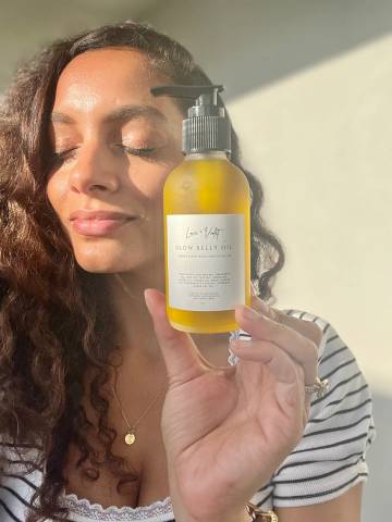 Pregnancy Belly Oil - Fragrance Free, ColdPressed & Organic