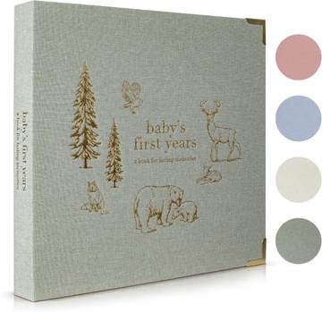 Keepsake Baby Memory Book for Girls and Boys