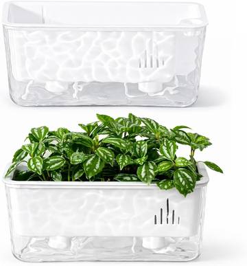 Gardener's Supply Company Self-Watering Oval Box Planter - 20" Long