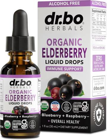 Organic Elderberry Immune Syrup