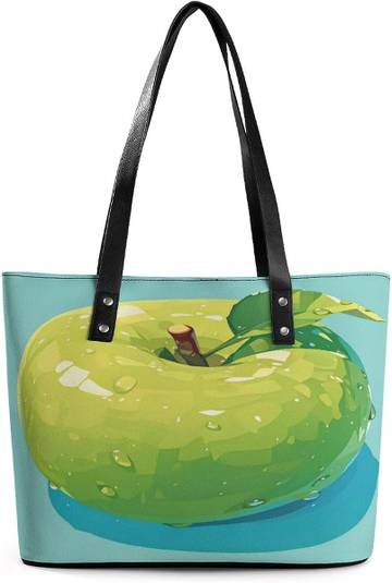 Classic Apple Leather Tote