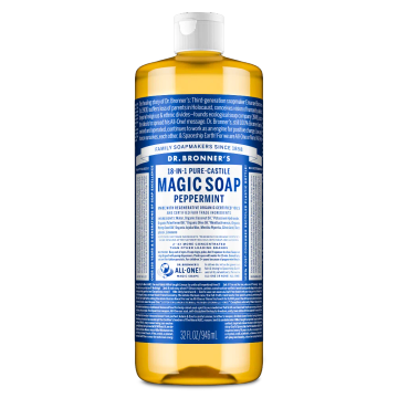Dr. Bronner's Pure-Castile Liquid Soap - Peppermint