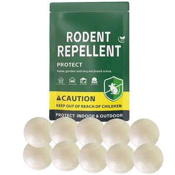 Mouse Repellent 36 Balls, Peppermint Rodent Repellent for Indoor & Outdoor Use