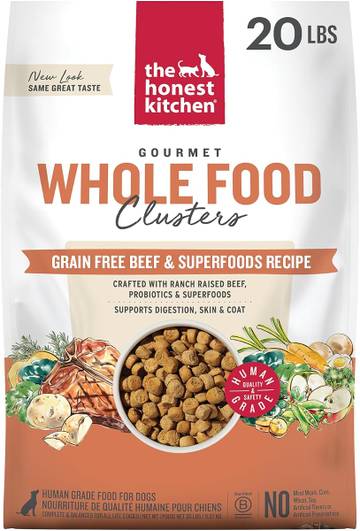 The Honest Kitchen Whole Food Cluster Squares - Hustle and Glee Chicken Recipe (2 lbs)
