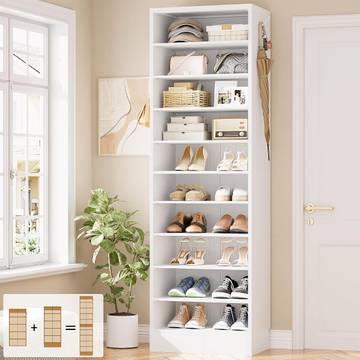 The 10-Unit Shoe Rack
