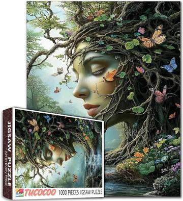 Art for the Earth: 1000-Piece Recycled Puzzle