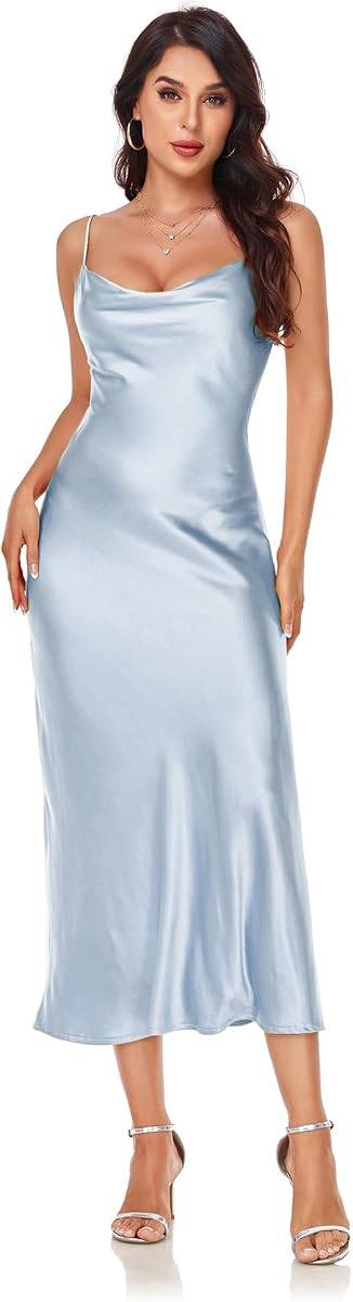 The Willow Silk Slip Dress