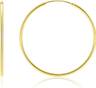 The Re-New 14k Gold Vermeil Hoop Earrings