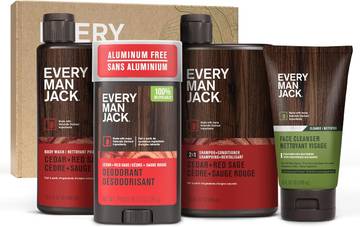 Every Man Jack Bath and Body Shower Gift Set for Men