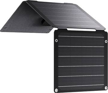 Anker Portable Solar Panel with PowerPort Solar Charger - 21W, Foldable and Compact with Washed LED Indicator