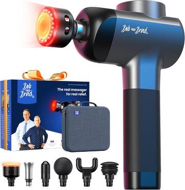 BOB AND BRAD X6 Ultra Massage Gun with Heat & Infrared Light