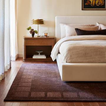 LOLO Wool Geometric Flatweave Rug 5x8