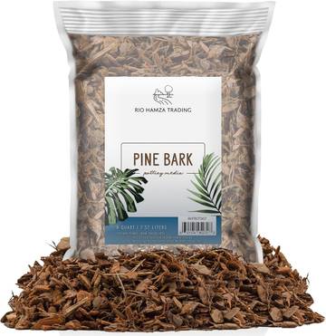 Algreen Products SLG12 Slow Release Planting Shredded Pine Fir Bark Mulch, Made in USA, 1 cubic yard