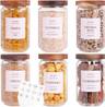 Glass Food Storage Containers (Set of 6)