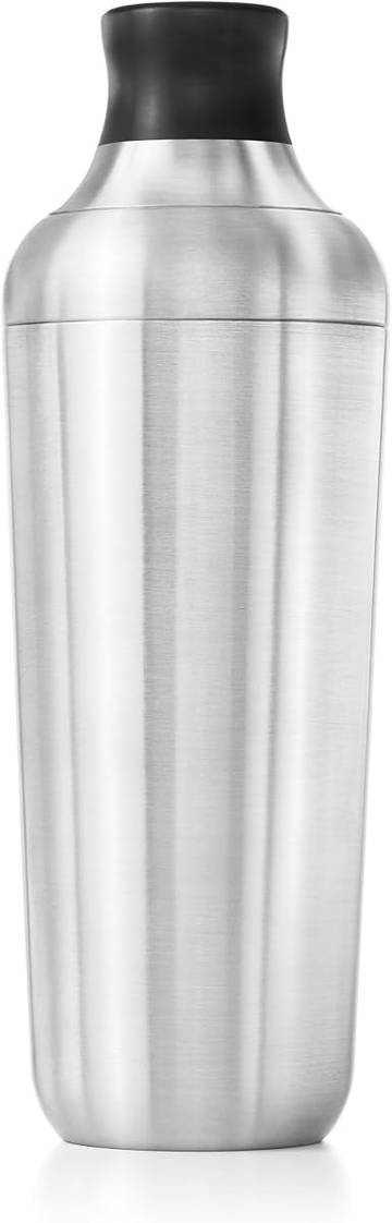 Steel Cocktail Shaker with Strainer