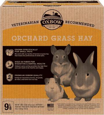 Kaytee Timothy Hay, Rabbit & Guinea Pig Hay, De-Dusted, 9 lb