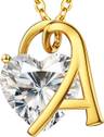 3ct Heart Moissanite Necklace