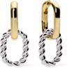 Large Beaded Hoop Earrings