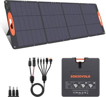 SOKIOVOLA N-Type 16BB 200W Portable Solar Panel