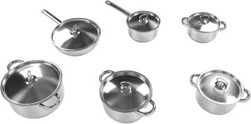 Konekt 6-Piece Induction Compatible Cookware Set