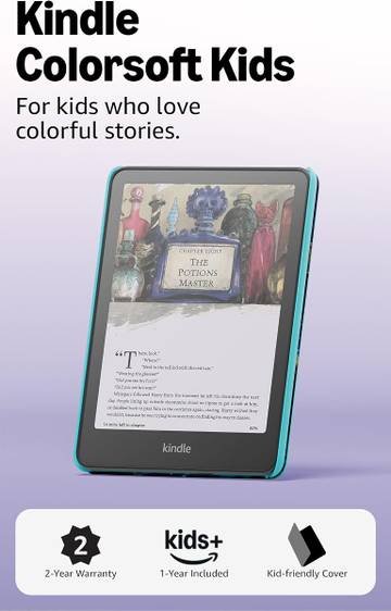 Amazon Kindle Colorsoft Kids 16 GB - Fantasy River
