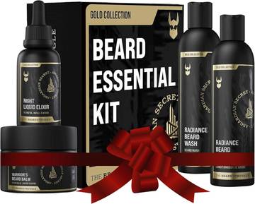 The Beard Struggle Men’s Beard Grooming Kit - Gold Collection, Asgardian Secret