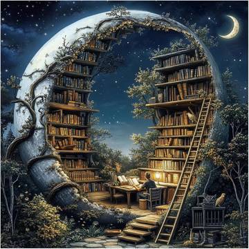 The Arcane Library 1000 Piece Puzzle